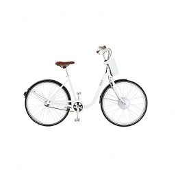 ASKOLL Bicicleta ASKOLL Eb1 Bicicleta eléctrica, Unisex Adulto, Blanco / Negro, M