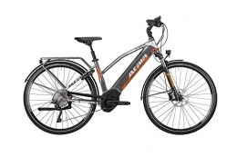 Atala Sport Bicicletas eléctrica Atala B-Tour SLS Lady 28" 2019 TG. 40 City Bike Front Anthracite / Orange Bosch Performance 36 V, 250 W