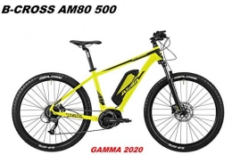 ATALA BICI Bicicletas eléctrica Atala - Bicicleta B-Cross AM80 500 Gamma 2020, Yellow Black Matt, 18" - 46 CM