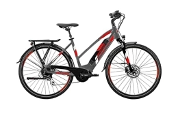 Atala Bicicleta Atala Nueva bicicleta eléctrica City 22 Clever 7.2 9V L antracita / negro / rojo tamaño 45