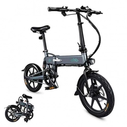 BABIFIS Bicicleta BABIFIS Bicicleta eléctrica Plegable, Plegable Bicicleta eléctrica, 250W 10.4Ah Plegable Bicicleta eléctrica, aleación de Aluminio de 14 Pulgadas portátil Black
