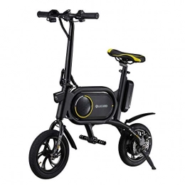 BDTOT Bicicleta eléctrica Urbana de Trekking Plegables,E-Bike De hasta 25 Km/H con Motor De 250 W,Soporte De Aplicaciones,Rueda De 12 Pulgadas,Bicicleta Eléctrica para Adultos Y Viajeros
