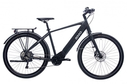 BEEQ Bicicletas eléctrica BEEQ Bicicleta eléctrica C800 Trekking – M – Black Suit