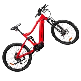 Biastor Bicicletas eléctrica Biastor | Mr. E-Bike Mountain Electric Bike. Bicicleta Eléctrica de Montaña 29", 48v, 250W, 14.5Ah. Bicicleta eléctrica Unisex de 9 Velocidades. Color Rojo