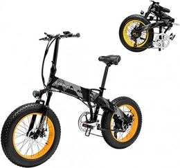 Bici electrica, Actualizar 1000w 48V eléctrico con el ciclismo de montaña 20inch Suspensión Fat Tire E-Bici crucero de la playa for hombre deportivo eléctrico de la bicicleta MTB Dirtbike- completa ba
