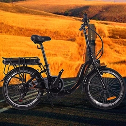 CM67 Bicicleta Bici electrica Batería Litio 36V 10Ah E-Bike Cuadro Plegable de aleación de Aluminio Crucero Inteligente Compañero Fiable para el día a día