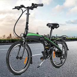 CM67 Bicicleta Bici electrica Plegable Marco Plegable Motor Potente de 250W 3 Modos de conducción Commuter E-Bike Autonomía de 35km-40km