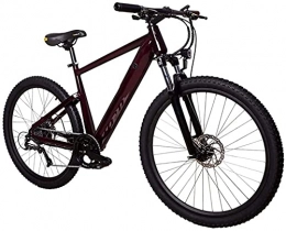 ZJZ Bicicleta Bicicleta de montaña Bicicleta de montaña eléctrica con batería oculta y suspensión completa Bicicleta eléctrica de velocidad variable Bicicleta de pedal ligero para adultos 36v 250w 10.4ah 5 clases P