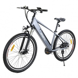 Kara-Tech Bicicleta Bicicleta de montaña E Bike de 27, 5 pulgadas, pantalla LCD, frenos de disco Shimano de aluminio, batería de 10 Ah