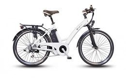 Bicicleta elctrica F4W Fast4Ward, color blanco, tamao 9Ah, tamao de cuadro 19.00, tamao de rueda 26.00