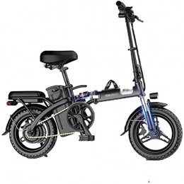 Lamyanran Bicicleta Bicicleta Elctrica Plegable Adulto Bicicleta elctrica for adultos, conmutar Ebike con la conversin de frecuencia de alta velocidad del motor, Ciudad de bicicletas Velocidad mxima 25 km / h Bicicle