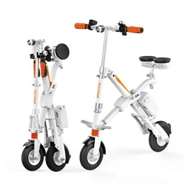 WeeLion Bicicleta Bicicleta elctrica Plegable, Mini Scooter para Hombres y Mujeres en Bicicleta elctrica (Tiempo de Vida: 25-35 kg)