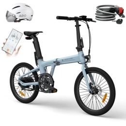 A Dece Oasis  Bicicleta electrica, 20''Bicicleta de montaña Adulto, Bicicleta electrica Urbana, Peso Neto 16 kg, e Bike MTB batería 36V 9.6Ah -para Desplazamientos y Excursiones Off-Road