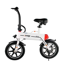 bicicleta electrica Bicicleta bicicleta electrica Lxn Mini Moda Smart 1 Segundo Plegable y portátil Ruedas 14 Pulgadas 36 V 5.2AH - Blanco