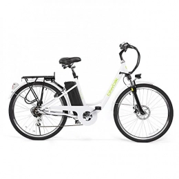 BIWBIK Bicicletas eléctrica Bicicleta ELECTRICA Mod. Sunray 200 BATERIA Ion Litio 36V10AH Blanca