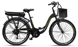 ARMONY Bicicletas eléctrica Bicicleta eléctrica Armony Peruga Advance 26 Antracita 250 W negra