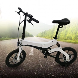 TFCFL Bicicletas eléctrica Bicicleta eléctrica con marco plegable, 36 V, 250 W, velocidad máxima: 25 km / h, bicicleta plegable