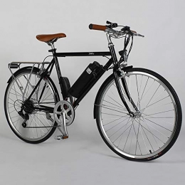 COKECO Bicicleta Bicicleta Eléctrica De 26", City E-Bike Cruiser Retro 36V7.5Ah Batería De Litio para Hombres Y Mujeres, para Adultos, 250W, Motor Alta Velocidad, vehículo Eléctrico De Montaña Urbana