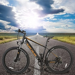CM67 Bicicleta Bicicleta Eléctrica de Montaña Batería Extraíble de 36V 10Ah Bicicleta Eléctrica E-MTB 27, 5" Bicicleta eléctrica Inteligente Engranaje De 7 Velocidad De Shimano Amigo Fiable para Explorar