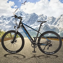 CM67 Bicicleta Bicicleta Eléctrica de Montaña Batería Litio 36V 10Ah Mountain Bike de 27, 5 Pulgadas Bicicleta eléctrica Inteligente Engranaje De 7 Velocidad De Shimano Compañero Fiable para el día a día