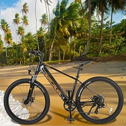 CM67 Bicicleta Bicicleta Eléctrica de Montaña de 27, 5" Batería Litio 36V 10Ah Bicicleta Eléctrica E-MTB 27, 5" E-Bike MTB Pedal Assist Engranaje De 7 Velocidad De Shimano Amigo Fiable para Explorar