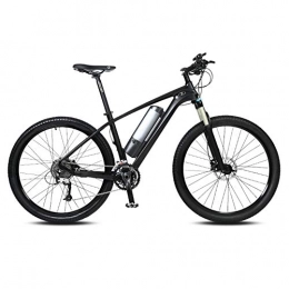 Heatile Bicicleta Bicicleta eléctrica de montaña Pantalla Grande LCD Frontal Neumático de 27.5 Pulgadas Material de Fibra de Carbono Adecuado para Salidas de Ciclismo de Trabajo físico