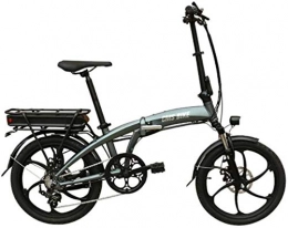 WJSWD Bicicleta Bicicleta eléctrica de nieve, Bicicleta eléctrica 26 pulgadas Bicicleta eléctrica plegable Batería de iones de litio (48V 350W 10.4A) Ciudad de la ciudad Velocidad máxima 32 km / h Capacidad de carga