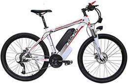 WJSWD Bicicleta Bicicleta eléctrica de nieve, Bicicleta eléctrica de montaña for adultos con 36V 13Ah de iones de litio E-Bici con faros LED 21 Velocidad 26 '' Neumático Batería de litio Playa Cruiser para adultos