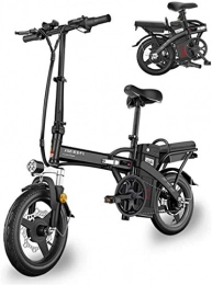 WJSWD Bicicleta Bicicleta eléctrica de nieve, Bicicleta eléctrica inteligente de bicicletas de montaña for adultos plegable Bicicletas E E-bici 48V10AH de iones de litio bateador 3 Montar Modos de 400W Velocidad máxi