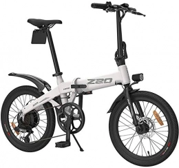 WJSWD Bicicleta Bicicleta eléctrica de nieve, Bicicletas eléctricas plegables para adultos, marco de aluminio plegable E-bicicletas, frenos de disco dual con 3 modos de equitación Batería de litio Playa Cruiser para
