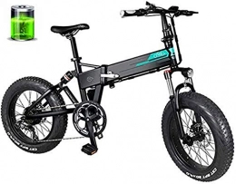 WJSWD Bicicleta Bicicleta eléctrica de nieve, Pantalla LED de 36V Bicicletas eléctricas for Adult 12.5Ah 250W sin escobillas dentada del motor extraíble de iones de litio de bicicletas E-bici Batería de litio Playa C