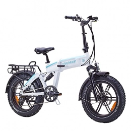 JOBO Bicicletas eléctrica Bicicleta eléctrica JOBO Bicicleta Plegable Ebike, Bicicleta eléctrica de 26"con batería de Litio de 48V 11.6Ah 500W y Shimano 7 velocidades 25 km / h Rango de Velocidad máxima 70 km, Faros LED