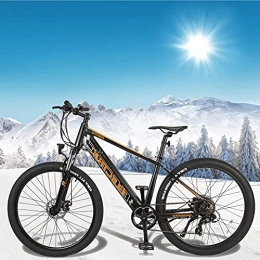 CM67 Bicicleta Bicicleta Eléctrica para Adultos Batería Extraíble de 36V 10Ah Bicicleta Eléctrica E-MTB 27, 5" Bicicleta eléctrica Inteligente Shimano 7 Velocidades Compañero Fiable para el día a día