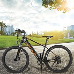 CM67 Bicicletas eléctrica Bicicleta Eléctrica para Adultos Batería Extraíble de 36V 10Ah Bicicleta Eléctrica E-MTB 27, 5" E-Bike MTB Pedal Assist Shimano 7 Velocidades Compañero Fiable para el día a día