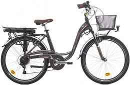 Cicli Cinzia Bicicleta Bicicleta eléctrica para Mujer Cinzia Sfera de 28 Pulgadas, Mujer, marrón