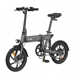 Redkey Bicicletas eléctrica Bicicleta eléctrica Plegable HIMO Z16, Impermeable IPX7, Bicicleta eléctrica de Aluminio de 20 Pulgadas, múltiples Modos de conducción, fácil de Transportar
