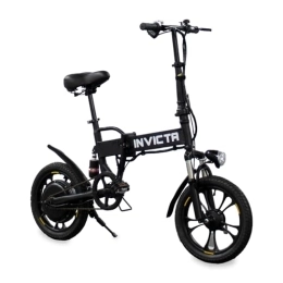 INVICTA ELECTRIC Bicicletas eléctrica Bicicleta Eléctrica Plegable Invicta Coky. Potencia 250W. Doble Suspension. Velocidad 25 km / h. Autonomia hasta 35 km. Rueda 16