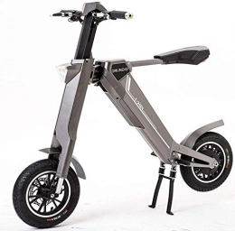 Kenty Bicicletas eléctrica Bicicleta eléctrica Plegable montaña para Adolescentes Adultos con Motor de 350 W Altavoz Bluetooth LCD