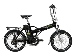 RING RING Bicicleta Bicicleta eléctrica Plegable Partner (Negro)