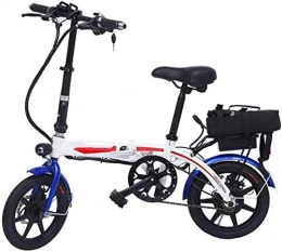 TCYLZ Bicicleta Bicicleta eléctrica plegable TCYLZ, 13 pulgadas, 48-V-20-Ah, batería de litio eléctrica – Freno de disco de aluminio ligero – Velocidad máxima 30 km / h
