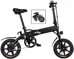 TCYLZ Bicicleta Bicicleta eléctrica plegable TCYLZ para adultos 36 V 7, 8 Ah batería de iones de litio 25 km / h máxima velocidad E-MTB con pantalla LED