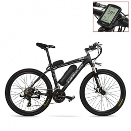 AIAIⓇ Bicicletas eléctrica Bicicleta eléctrica T8 48V 240W Pedal Fuerte Ayuda Bicicleta eléctrica, Bicicleta de montaña eléctrica Moda MTB, adopta la Horquilla de suspensión.