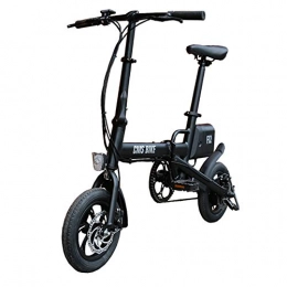 CBA BING Bicicleta Bicicleta urbana ultraligera plegable, con batería extraíble de iones de litio de gran capacidad, bicicleta eléctrica plegable bicicleta eléctrica para adultos, mujeres, hombres, tres modos de trabajo