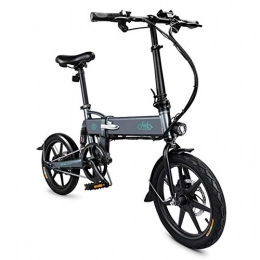 LP-LLL Bicicletas eléctrica Bicicletas elctricas: plegables para bicicleta elctrica, neumticos de 16 "[36V 7.8Ah] Batera de iones de litio de gran capacidad [Hasta 25 km / h] Motor sin escobillas Bicicleta elctrica hbrida