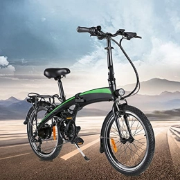 CM67 Bicicleta Bicicletas electrico Marco Plegable 20 Pulgadas 3 Modos de conducción 7 velocidades Autonomía de 35km-40km