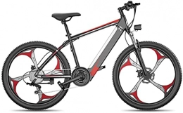 ZJZ Bicicleta Bicicletas eléctricas para adultos, bicicletas de aleación de magnesio, bicicletas de montaña de 27 velocidades, todo terreno, ruedas de 26 pulgadas, bicicleta de doble suspensión MTB, para ciclismo a