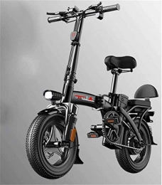 ZJZ Bicicleta Bicicletas eléctricas rápidas para adultos Bicicletas eléctricas plegables con batería de iones de litio de 36 V y 14 pulgadas para ciclismo al aire libre, viajes, ejercicio y desplazamientos con moto