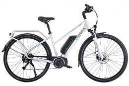Brinke Bicicletas eléctrica Brinke Bicicleta eléctrica Rushmore 2 DEORE Comfort (Blanco, S)