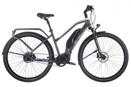 Brinke Bicicletas eléctrica Brinke Bicicleta eléctrica Rushmore EVO DI2 Comfort transmisión automática (Gris, S)