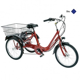 Casadei Anmann H47 - Bicicleta de montaña (3 ruedas, 24 V, 6 V, color azul